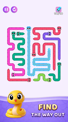 Snake Jam: Unblock Rescue screenshot 3 - screenshot