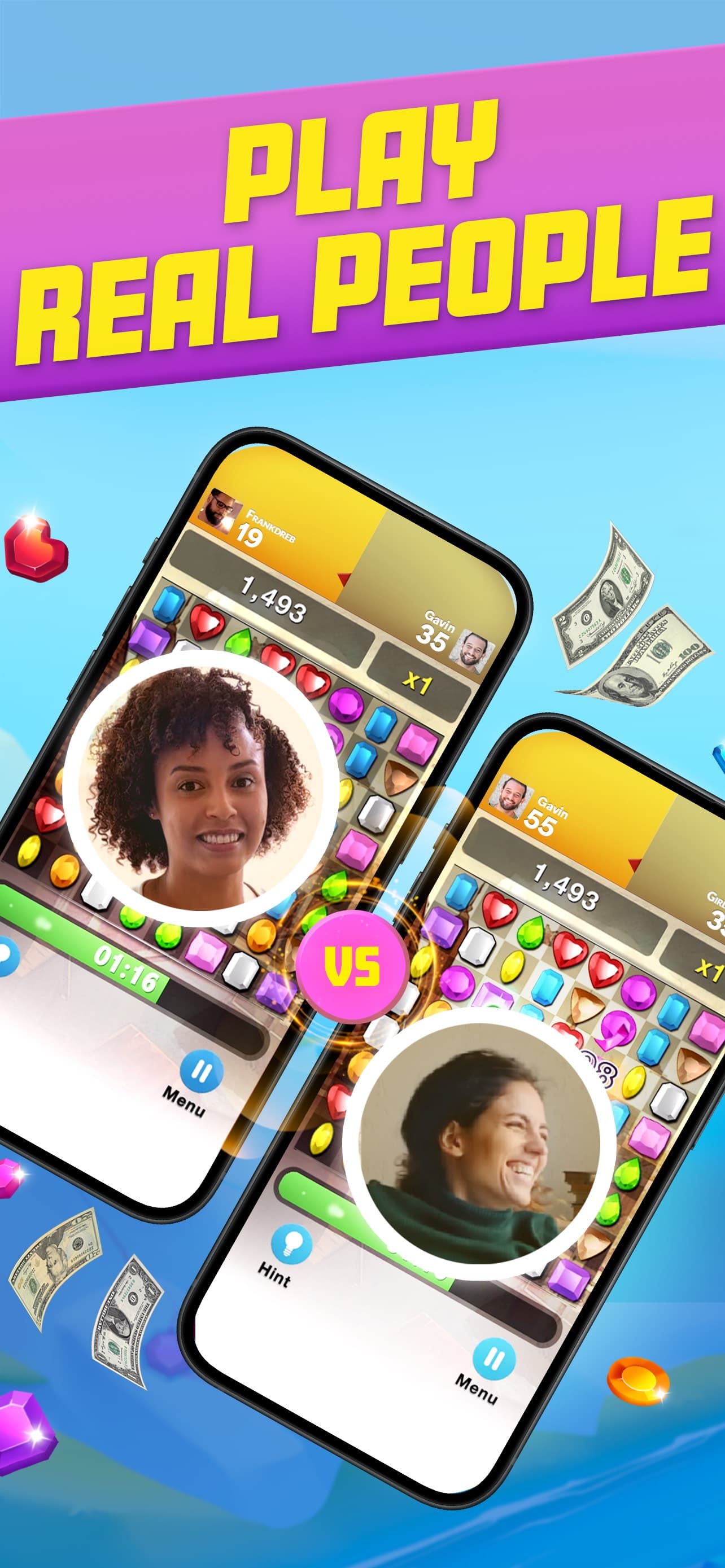 Diamond Strike - Match 3 Games screenshot 3 - screenshot