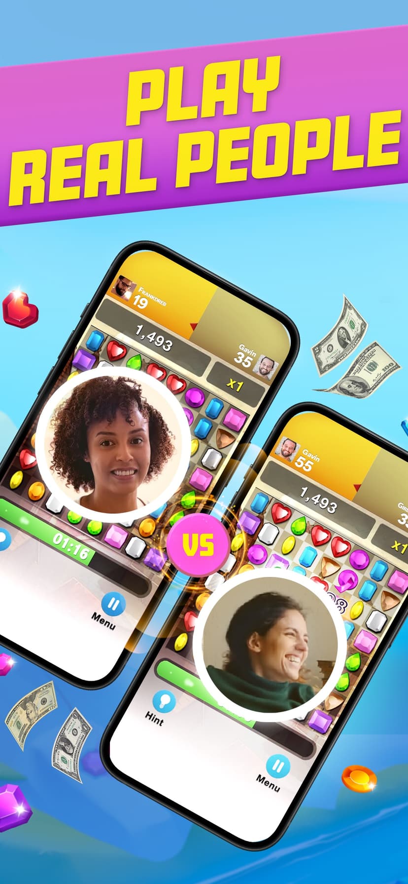Diamond Strike - Match 3 Games screenshot 3 - screenshot