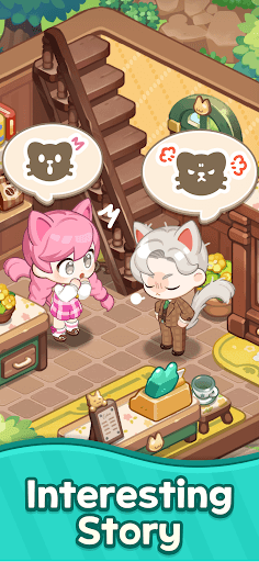 Merge Cat Cafe: Deco screenshot 6 - screenshot