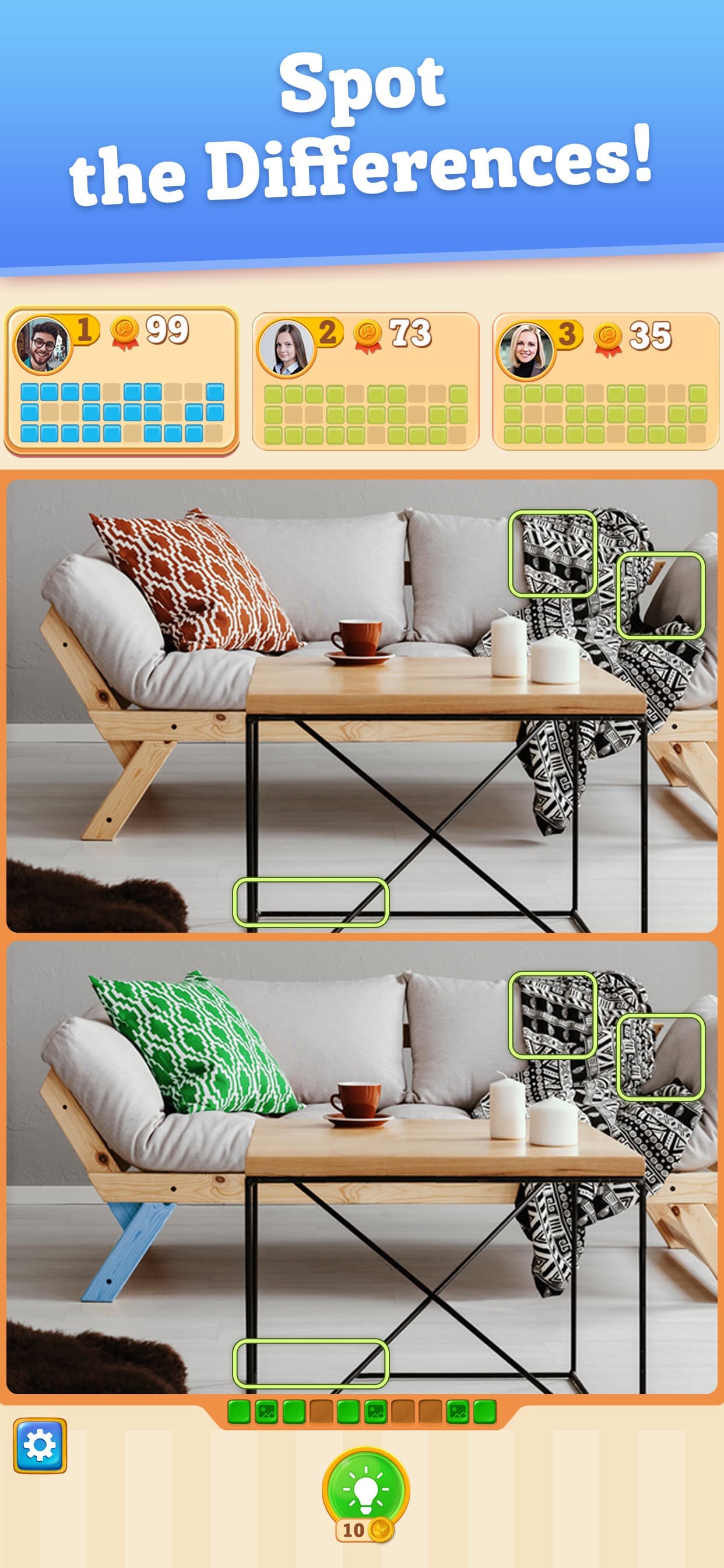 Differences - Find them all! screenshot 1 - screenshot