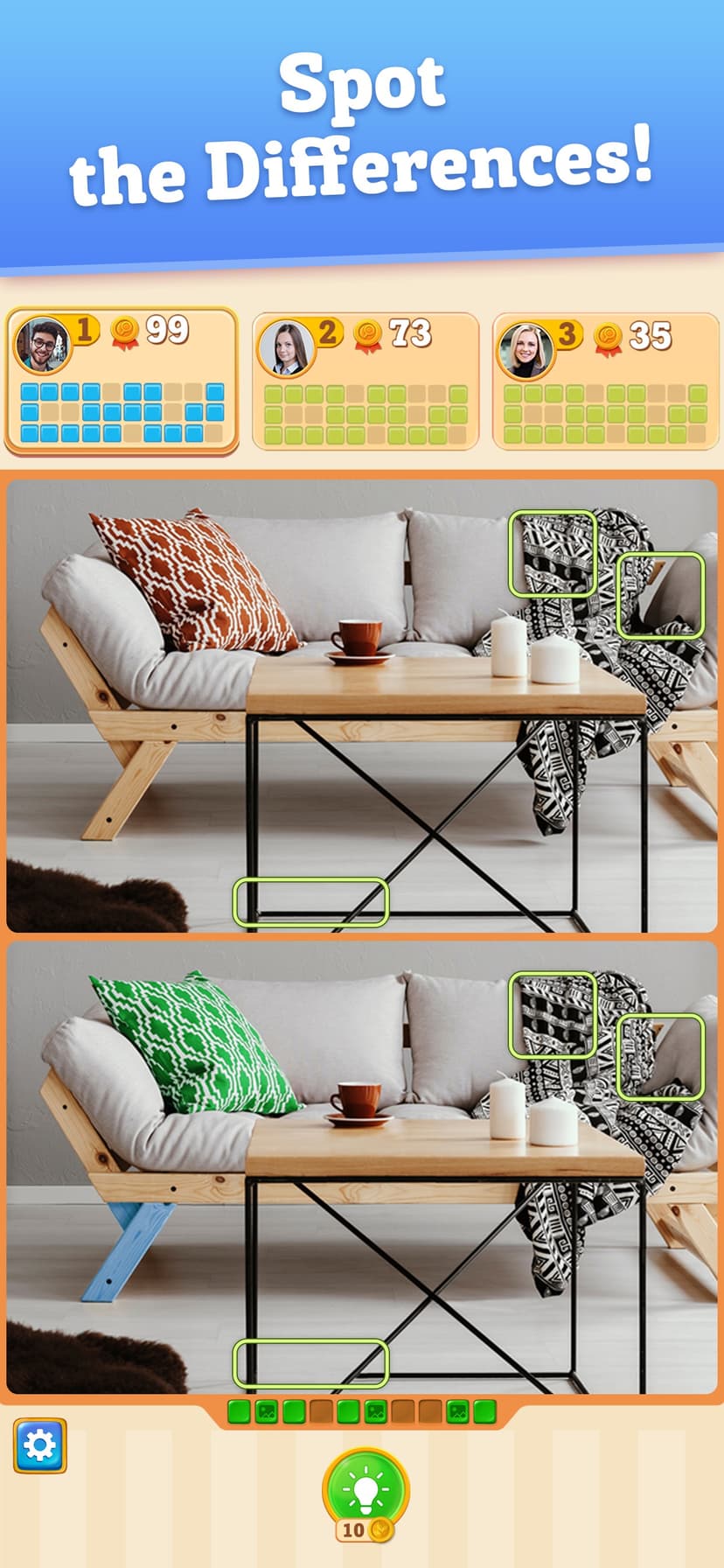 Differences - Find them all! screenshot 1 - screenshot