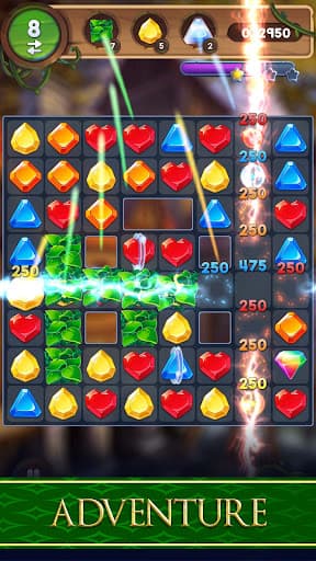 Avalon Jewels Match-3 screenshot 2 - screenshot