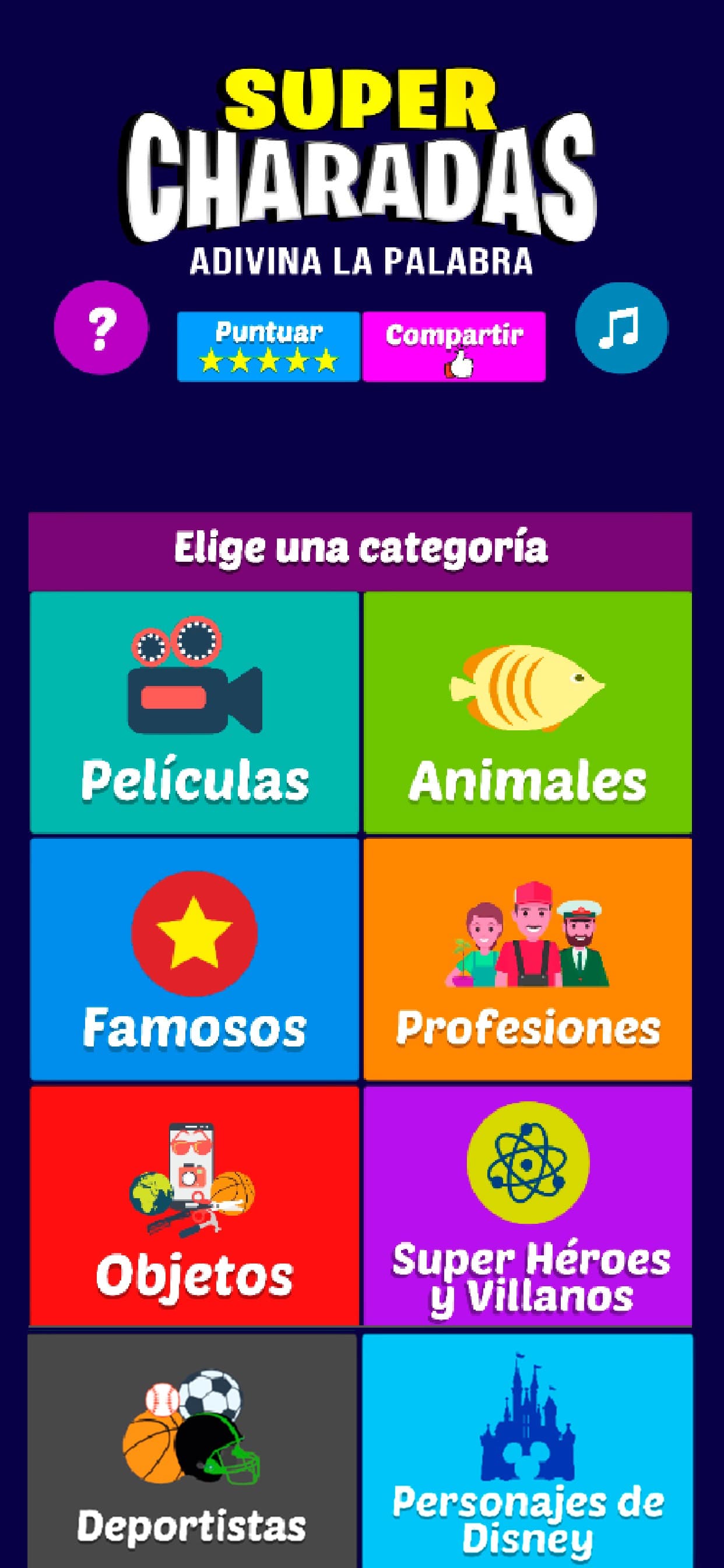 Super Charadas - GuessUp screenshot 1 - screenshot