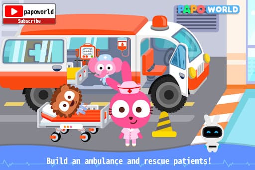 Papo Town: Hospital screenshot 1 - screenshot