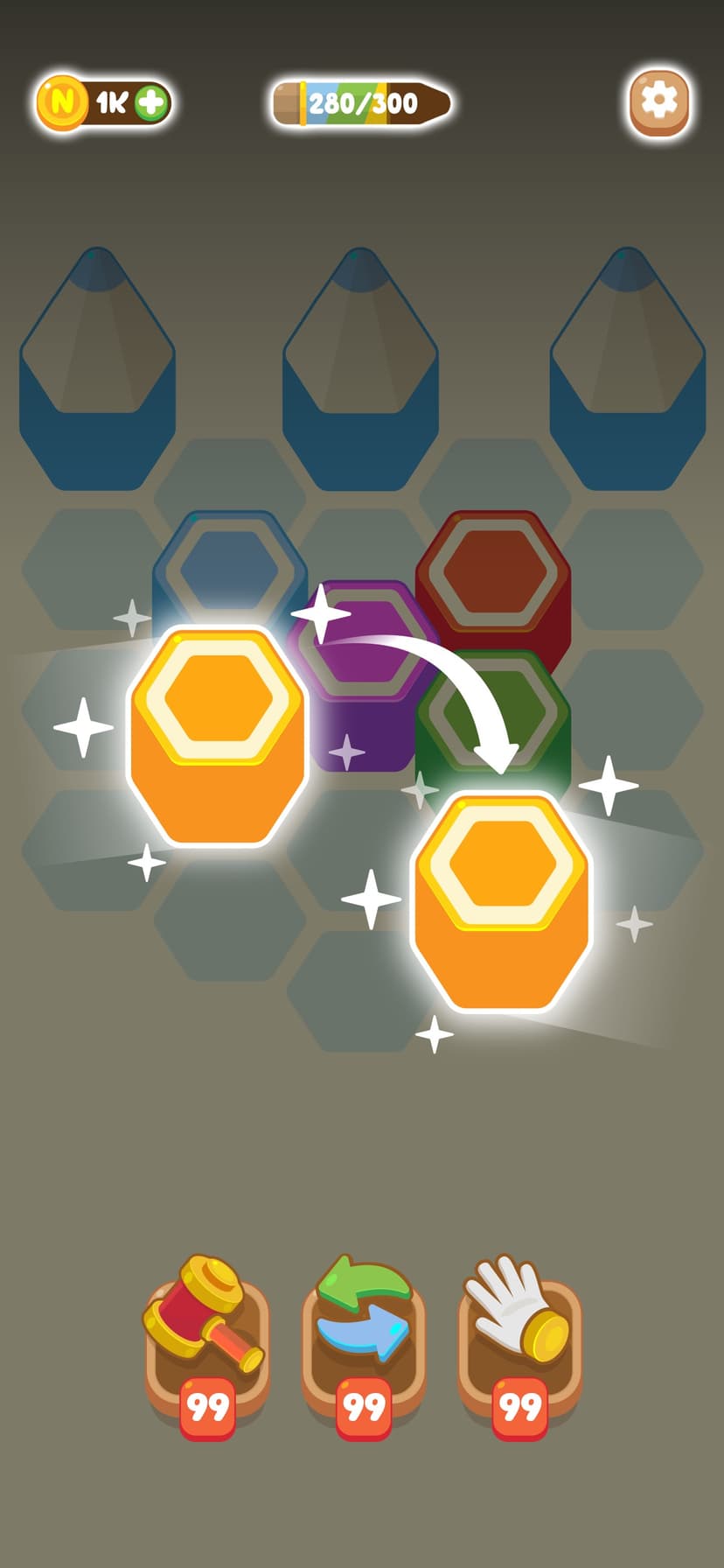 Pencil Sort™ - Color Sorting screenshot 2 - screenshot