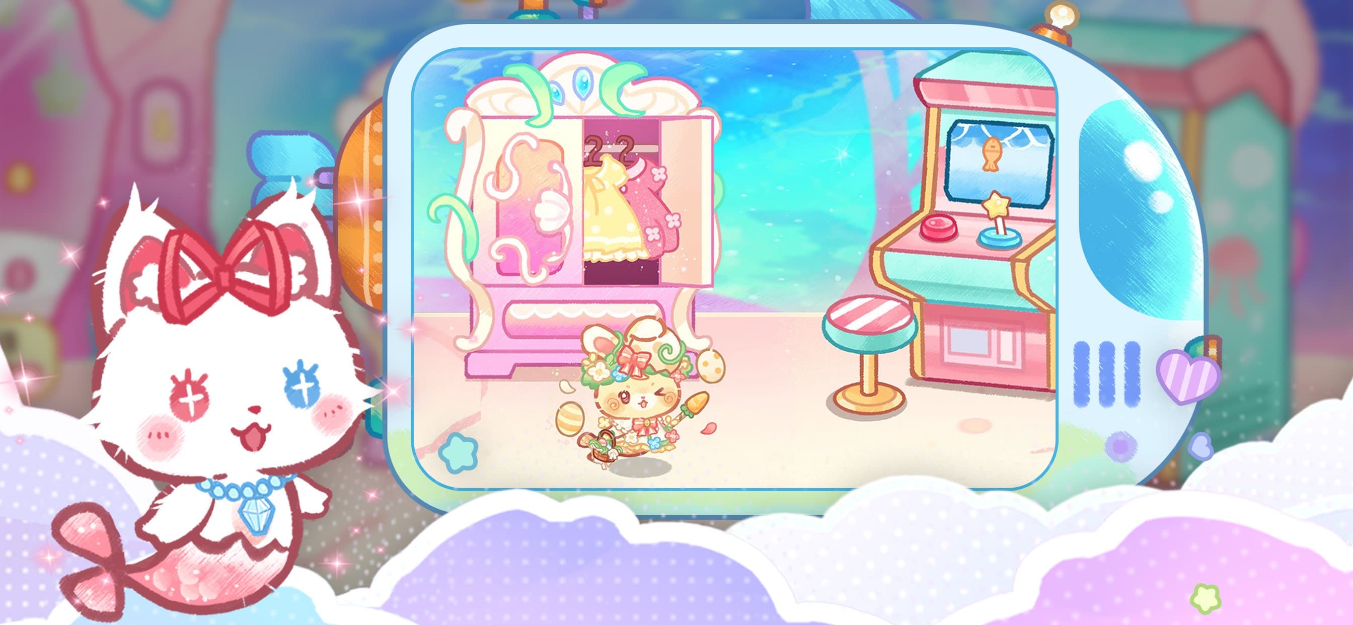 Lovely Cat Mermaid Castle screenshot 5 - screenshot