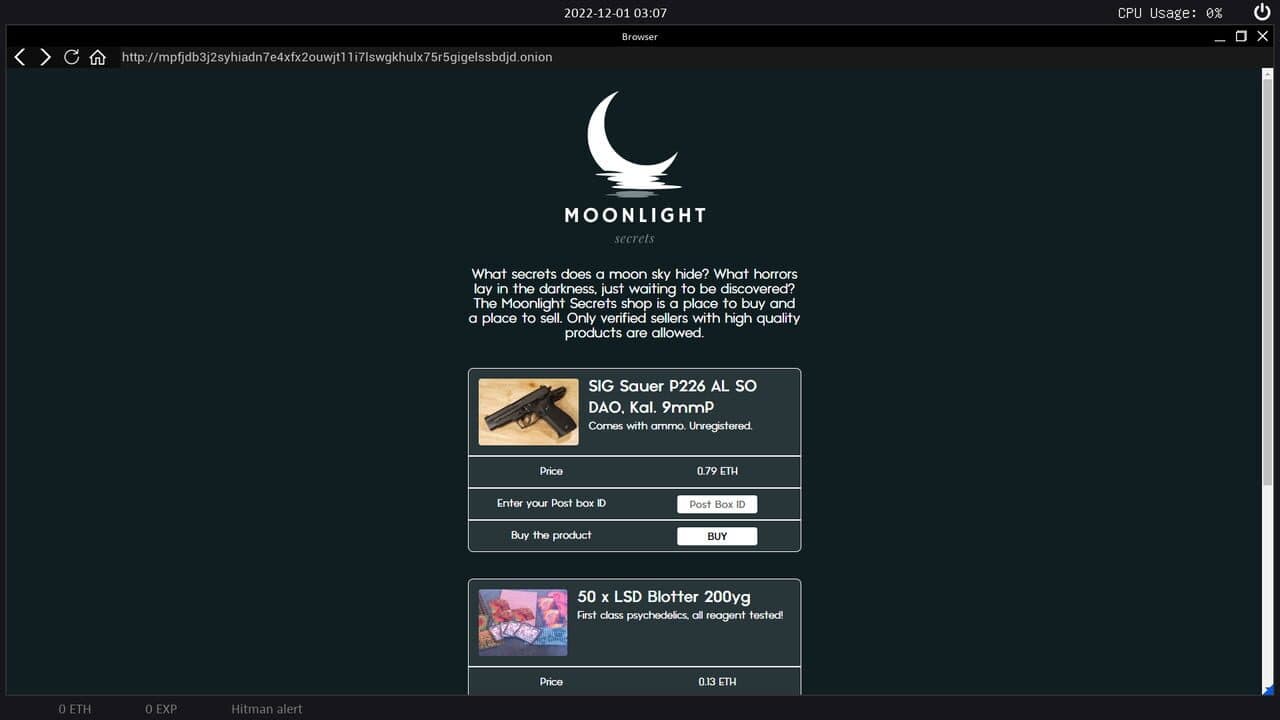 Null - screenshot