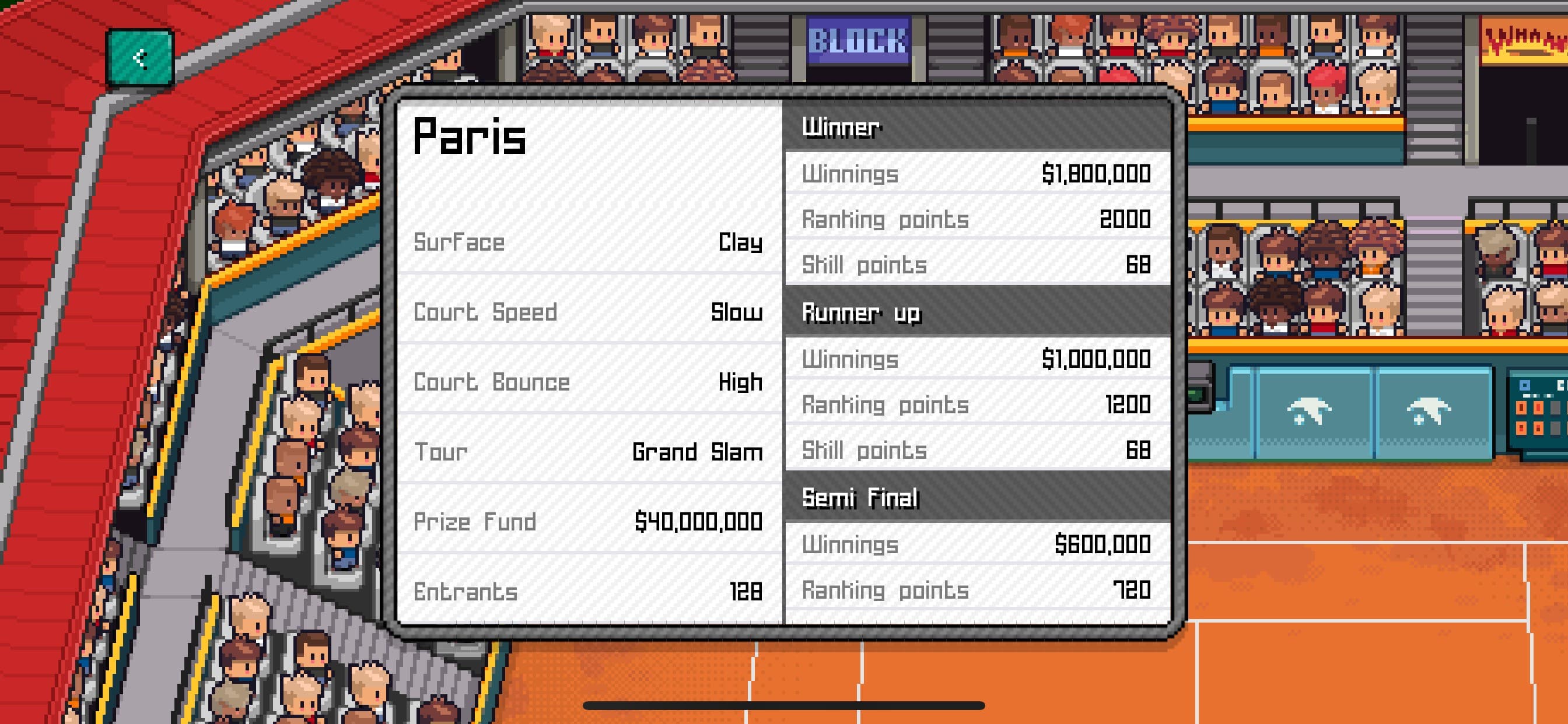 Pixel Pro Tennis screenshot 9 - screenshot