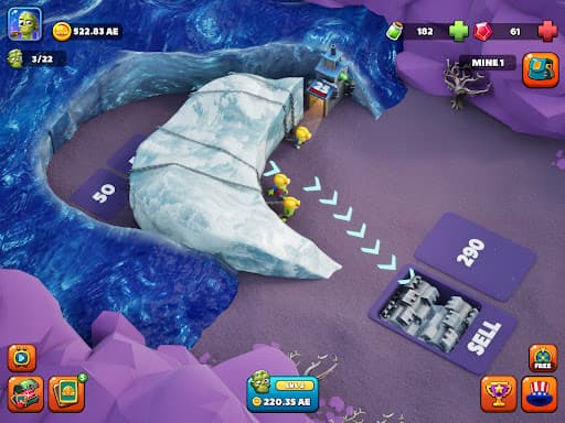 Idle Zombie Miner: Gold Tycoon screenshot 24 - screenshot