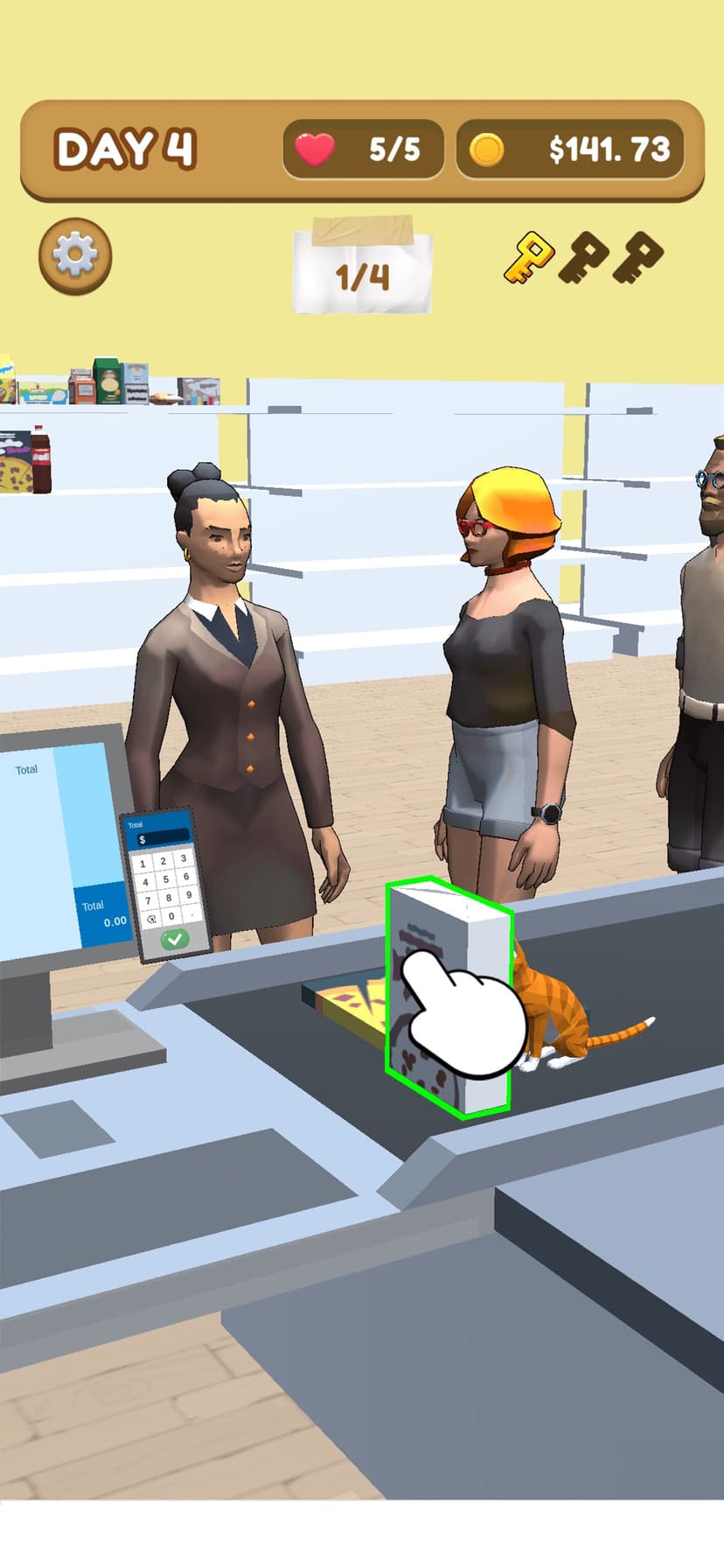 Supermarket Work Simulator 3D screenshot 1 - screenshot