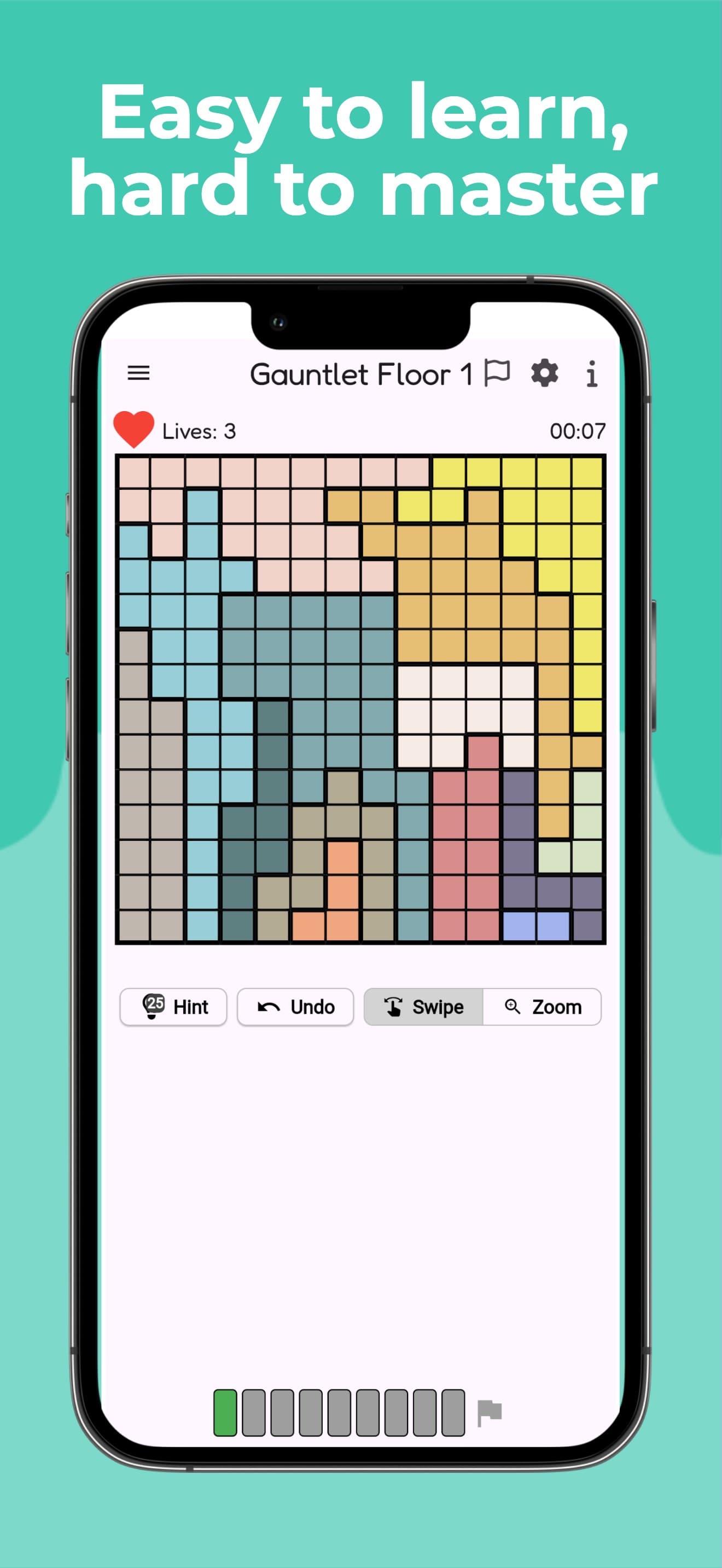 Crowns Logic Game screenshot 3 - screenshot