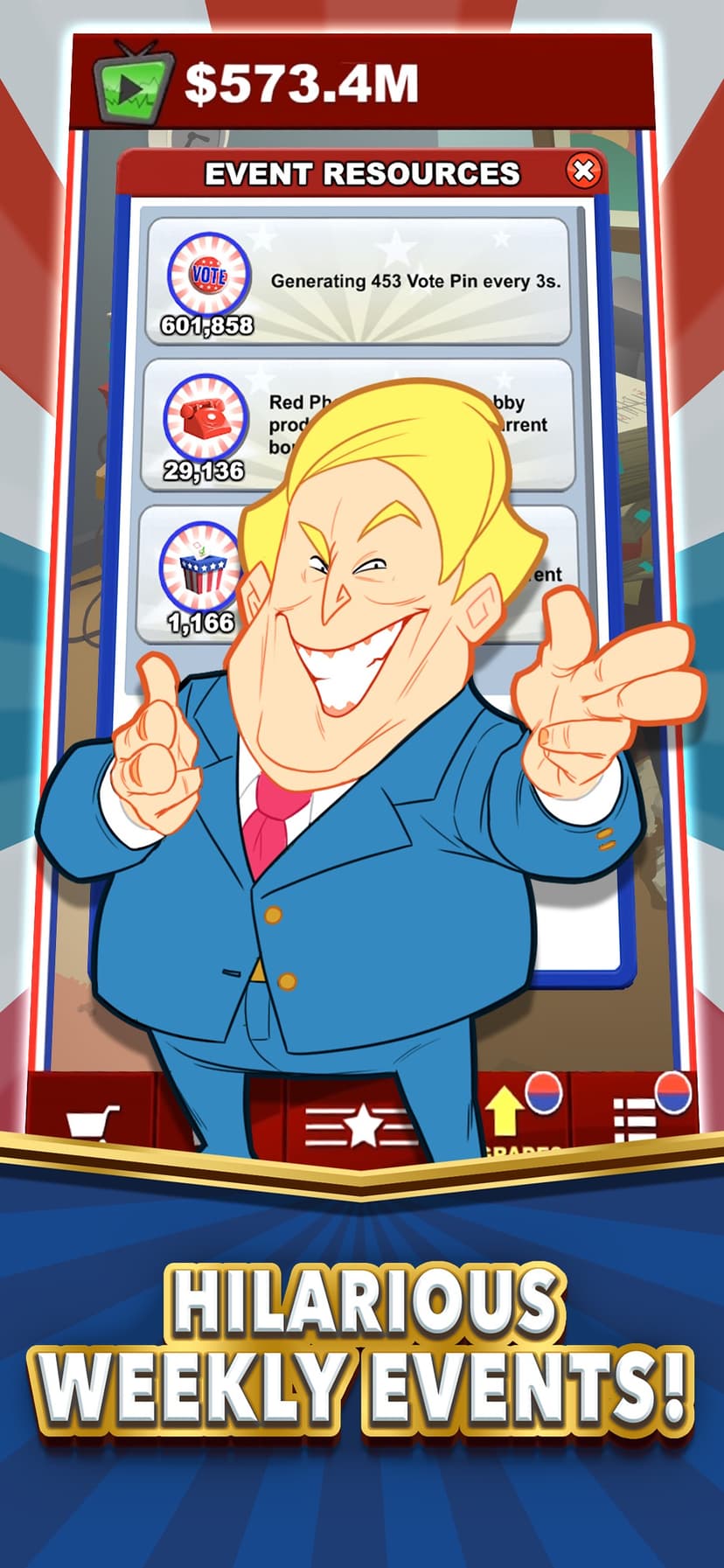 Pocket Politics: Idle Money screenshot 2 - screenshot