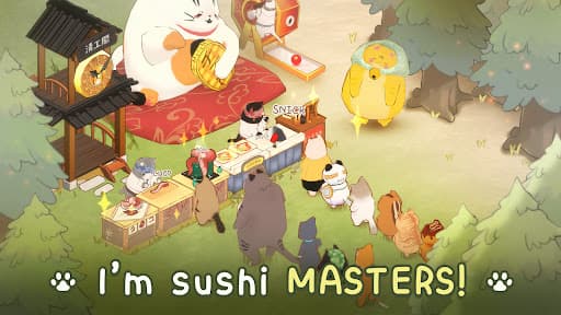 Cat Garden - Food Party Tycoon screenshot 5 - screenshot