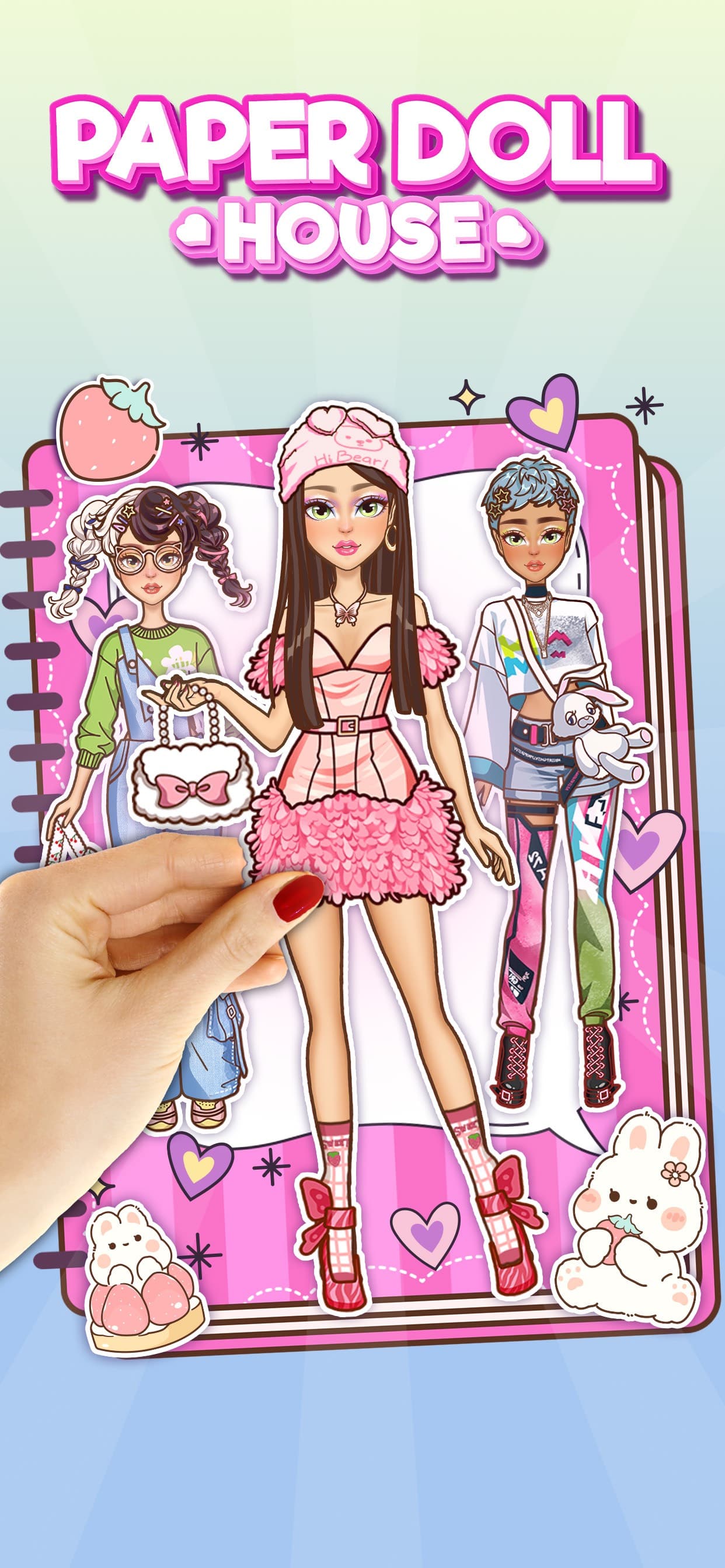 DIY Paper Doll: Dress Up Dolls screenshot 1 - screenshot