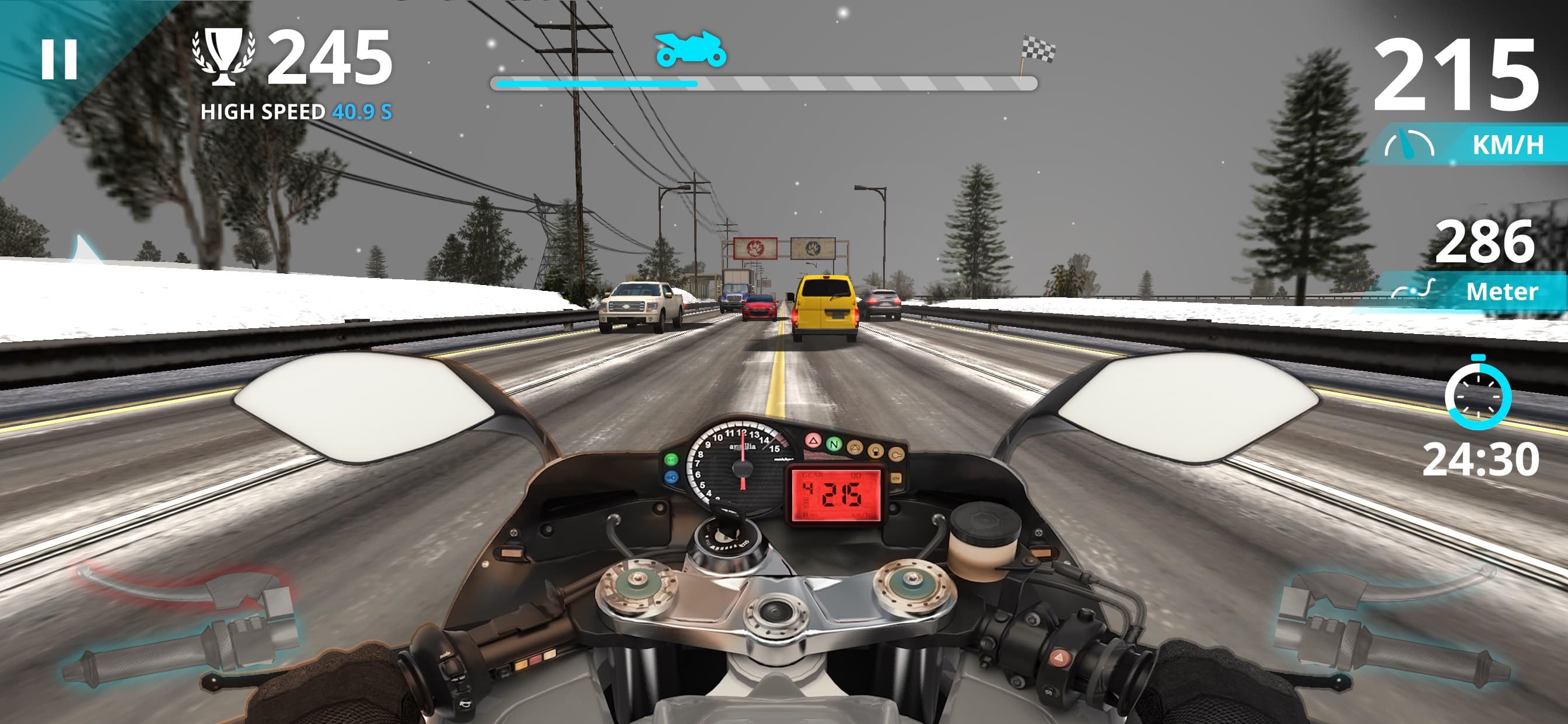 Motor Bike: Xtreme Races screenshot 2 - screenshot