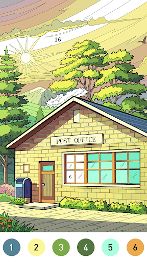 Nostalgia Color by number game screenshot 5 - screenshot