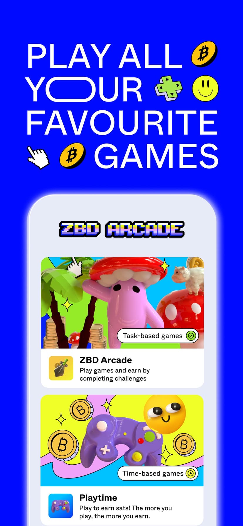 ZBD: Earn Bitcoin Rewards screenshot 1 - screenshot