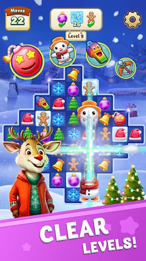 Christmas Adventure 3: Match-3 screenshot 2 - screenshot