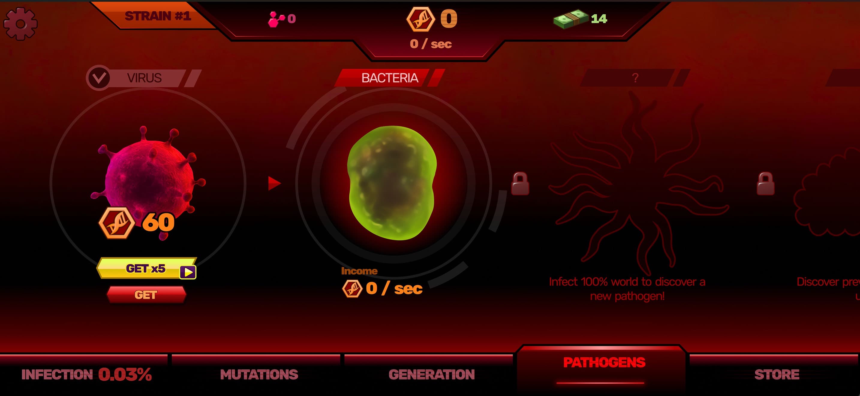 Patient Zero: Virus game screenshot 4 - screenshot