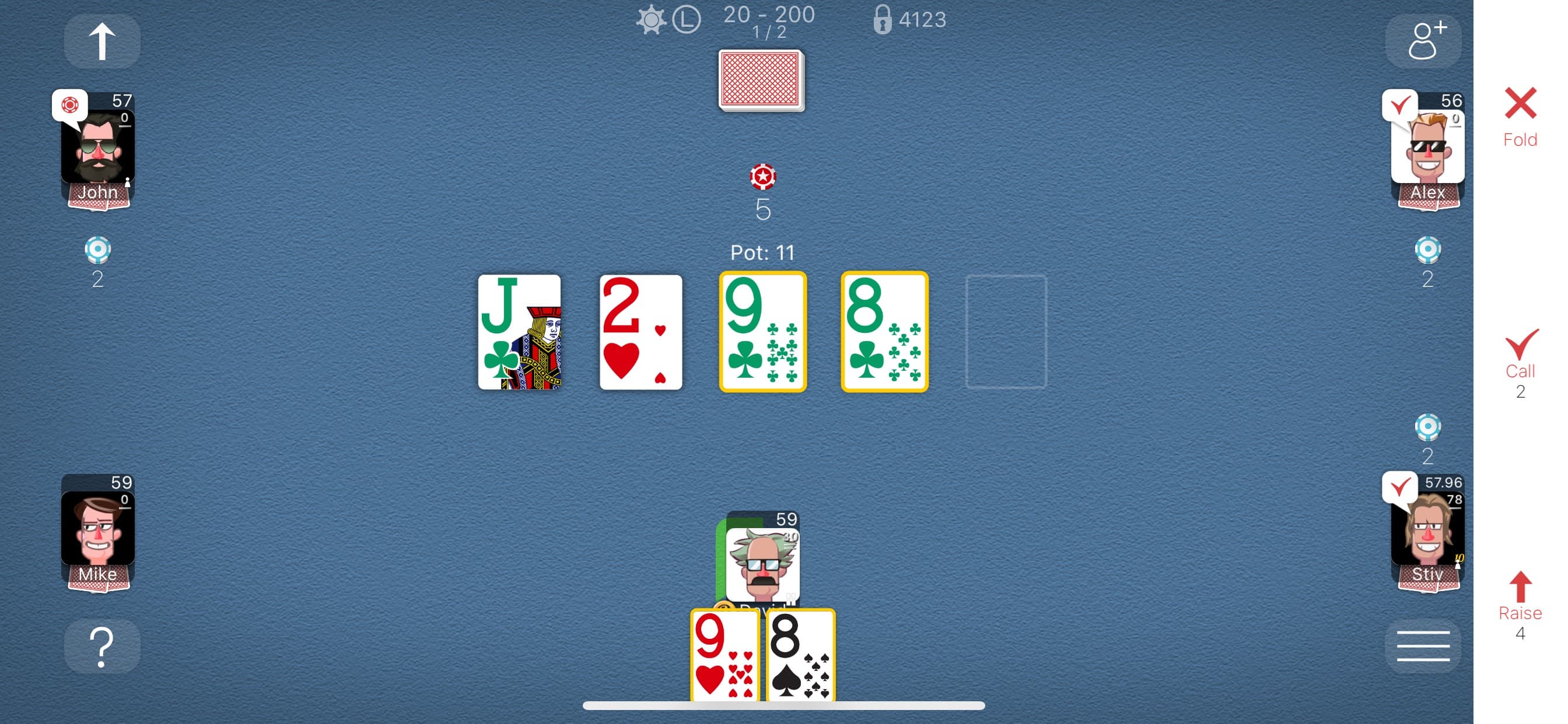 Poker Online Games screenshot 3 - screenshot
