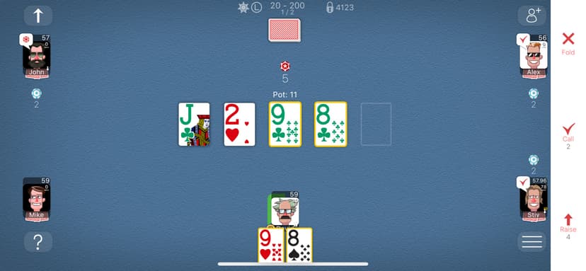 Poker Online Games screenshot 3 - screenshot