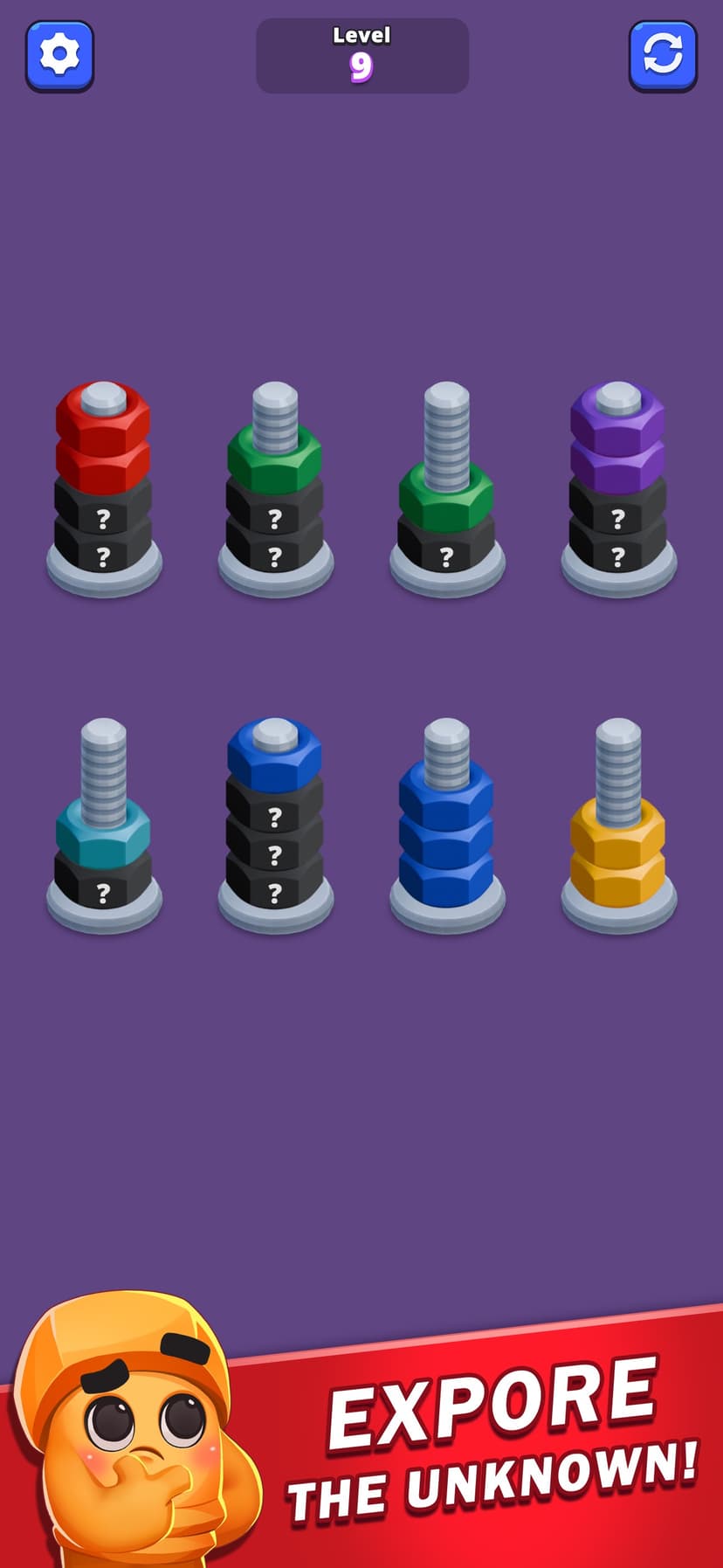Nuts Sort Master™: Bolts Sort screenshot 5 - screenshot