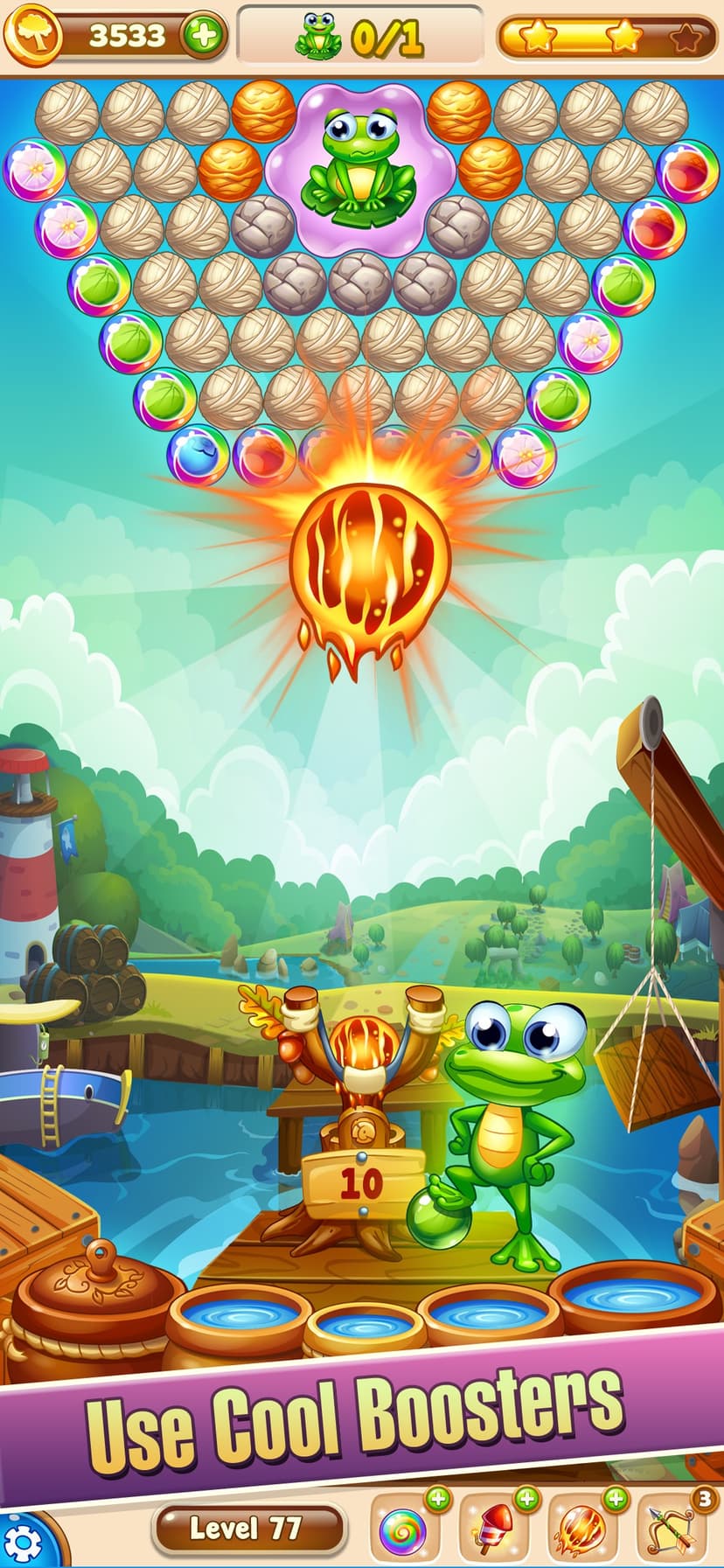 Forest Rescue: Bubble POP screenshot 2 - screenshot
