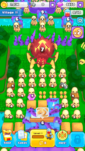 Brave Merge - Battle & Defense screenshot 5 - screenshot