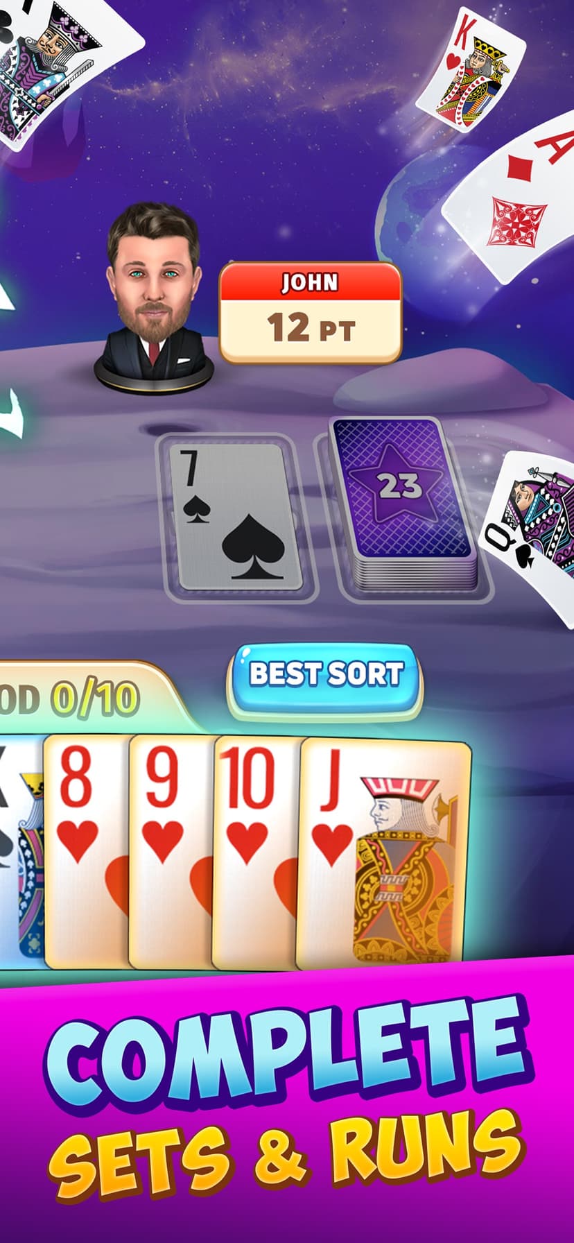 Gin Rummy Stars - Card Game screenshot 2 - screenshot