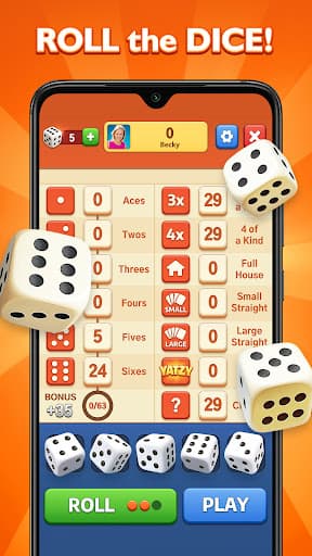 Yatzy - Classic Dice Game screenshot 1 - screenshot
