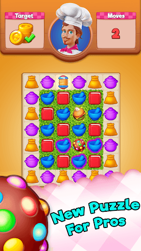 Kitchen Swipe - Swipe 3 Puzzle screenshot 3 - screenshot