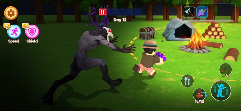999 Nights Survive in Forest screenshot 1 - screenshot