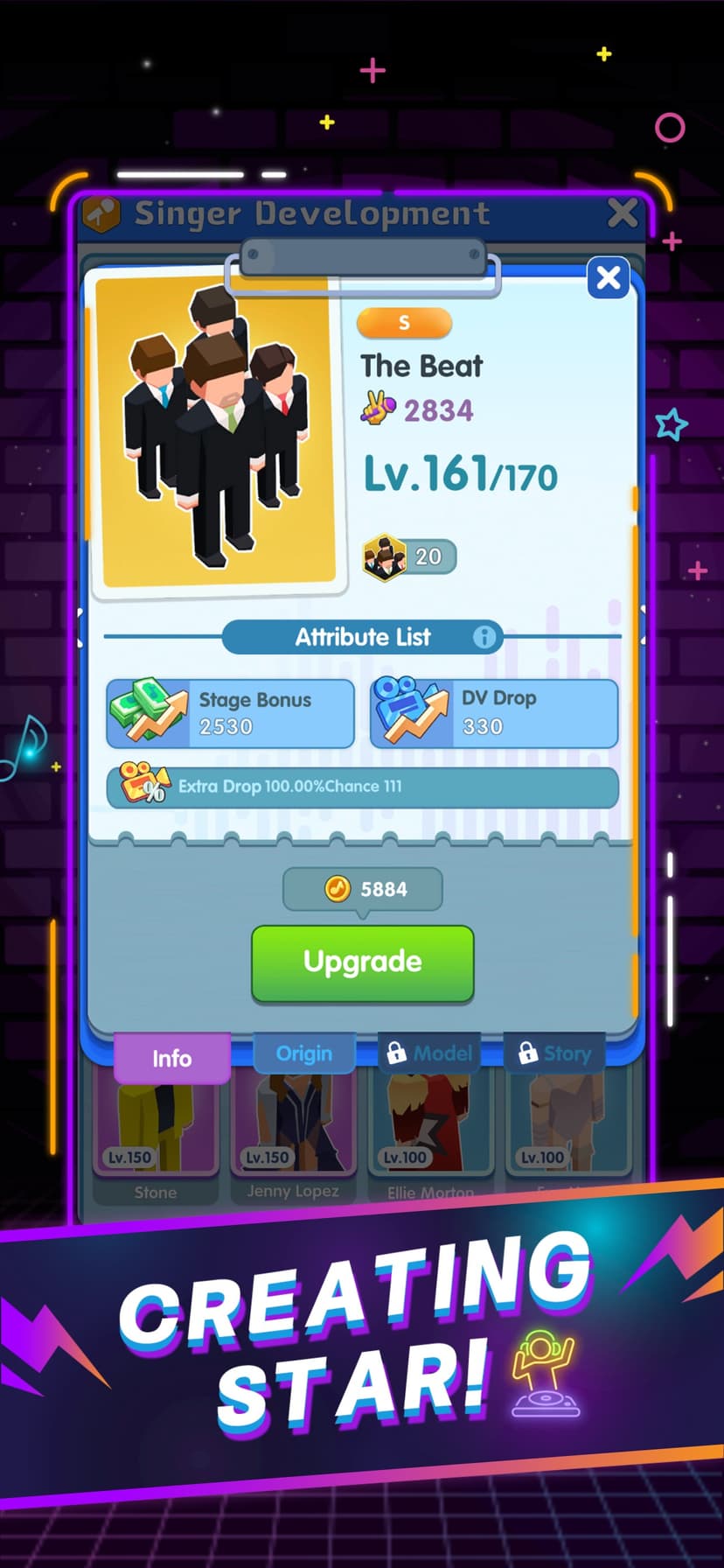 Idle Music Star Tycoon Games screenshot 5 - screenshot