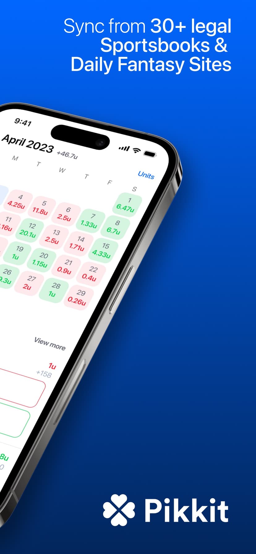 Pikkit: Sports Betting Tracker screenshot 2 - screenshot