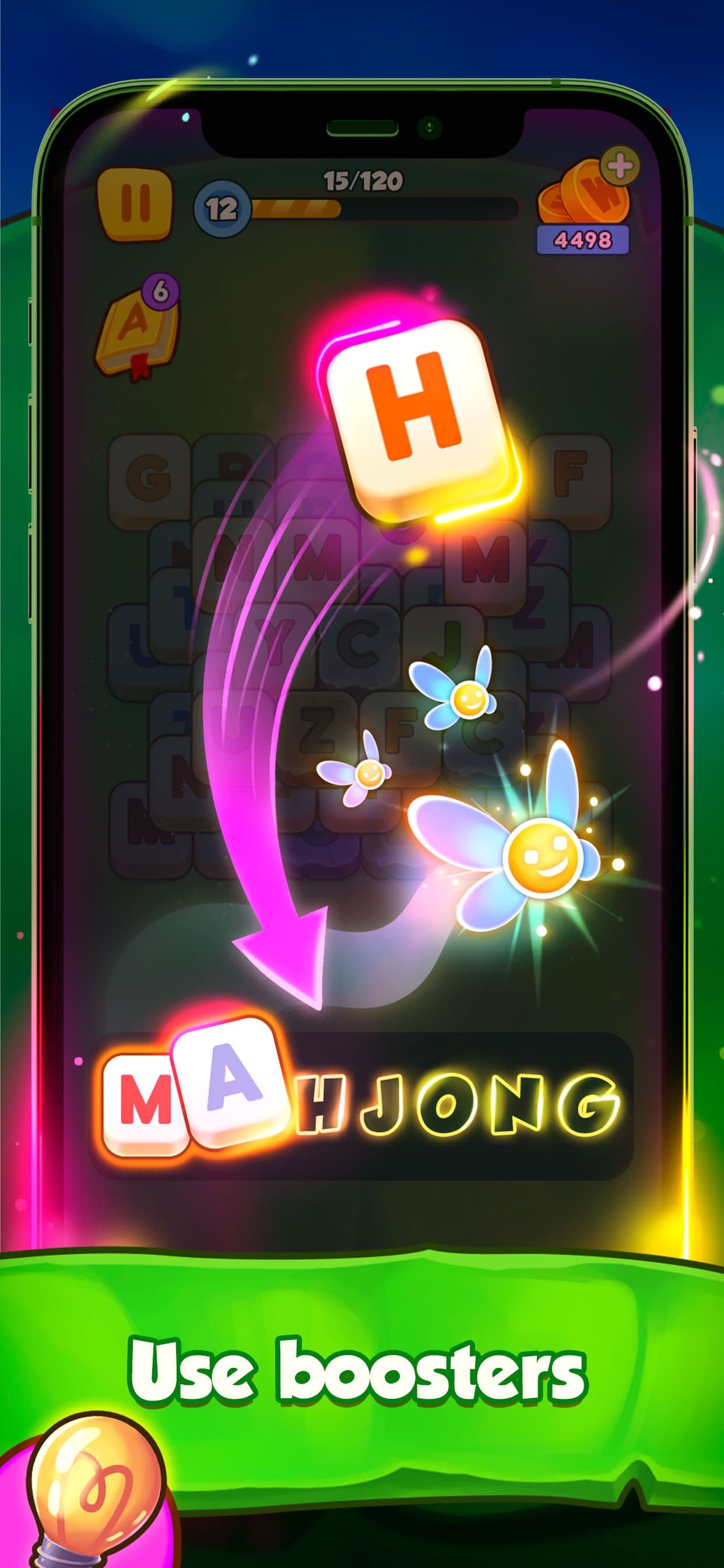 Words Mahjong - Search & merge screenshot 3 - screenshot