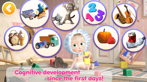 Masha and the Bear: Baby Game screenshot 2 - screenshot