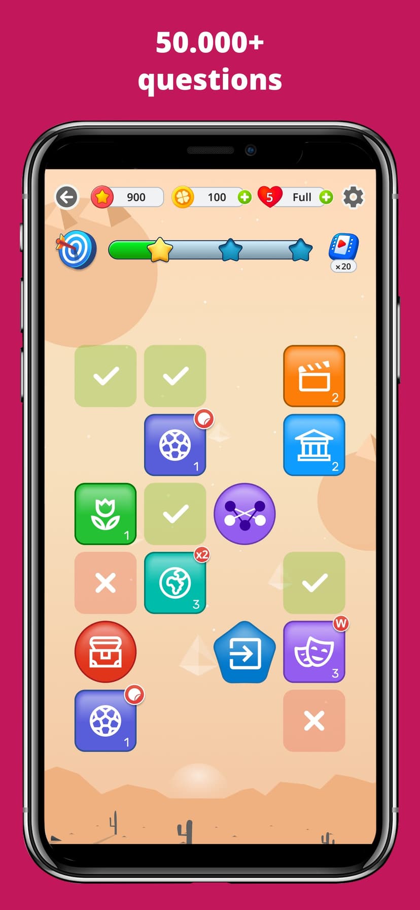 QuizzLand. Quiz & Trivia game screenshot 3 - screenshot