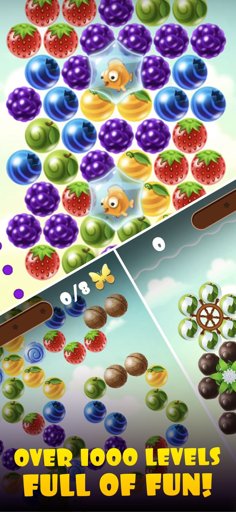 Fruity Cat Pop: bubble shooter screenshot 2 - screenshot
