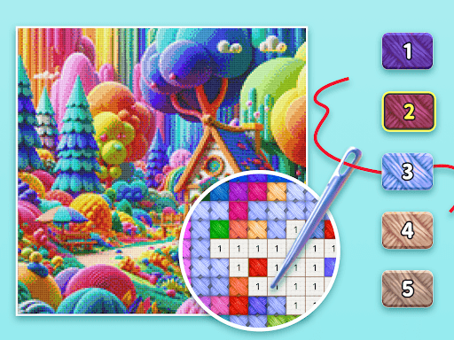 Cross Stitch: Color by Number screenshot 19 - screenshot