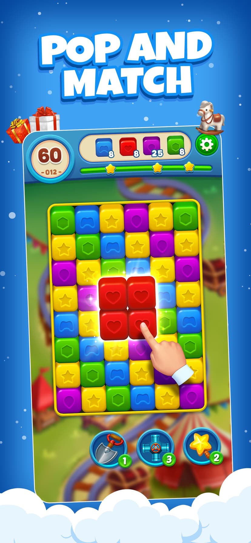Toy Brick Crush！Blast Cubes screenshot 1 - screenshot
