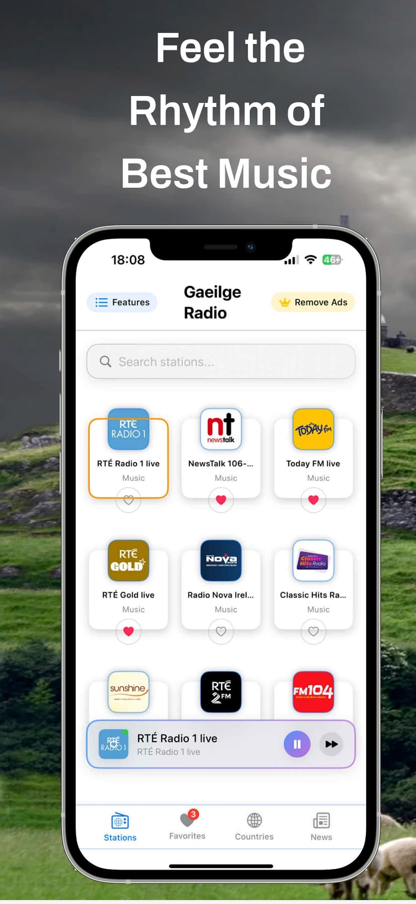 Irish Radio – Live Stations screenshot 1 - screenshot