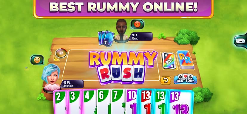 Rummy Rush - Classic Card Game screenshot 1 - screenshot