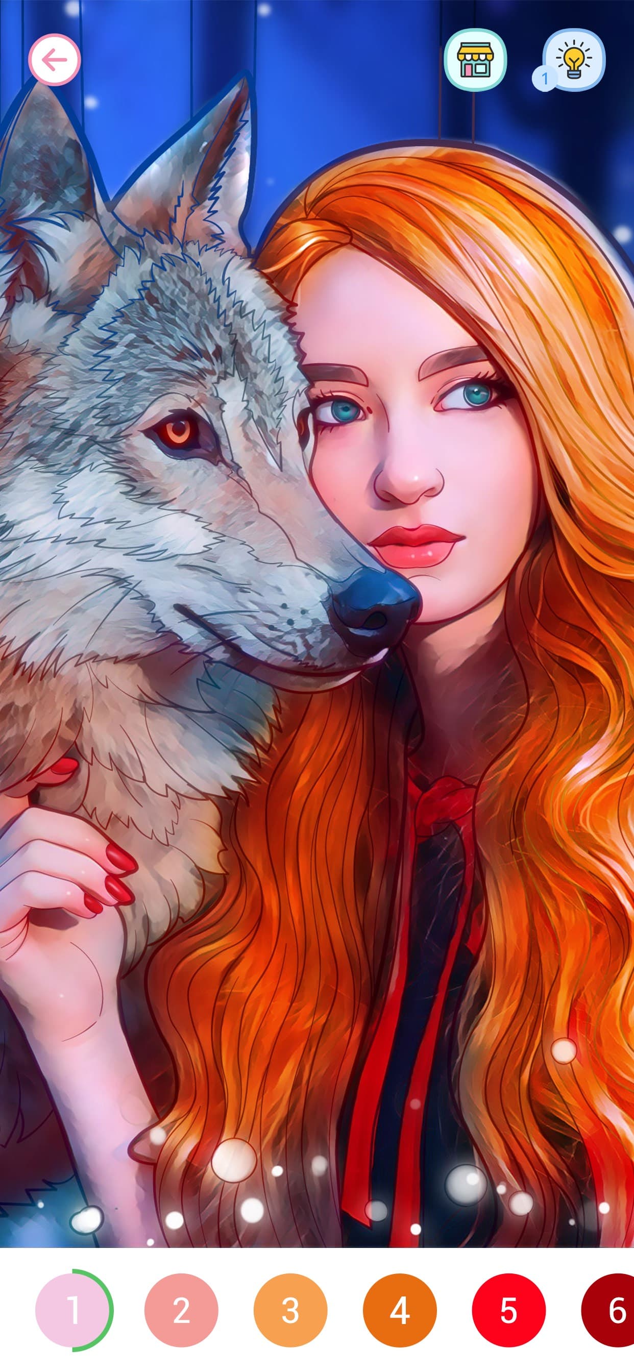 Coloring Book -Color by Number screenshot 2 - screenshot