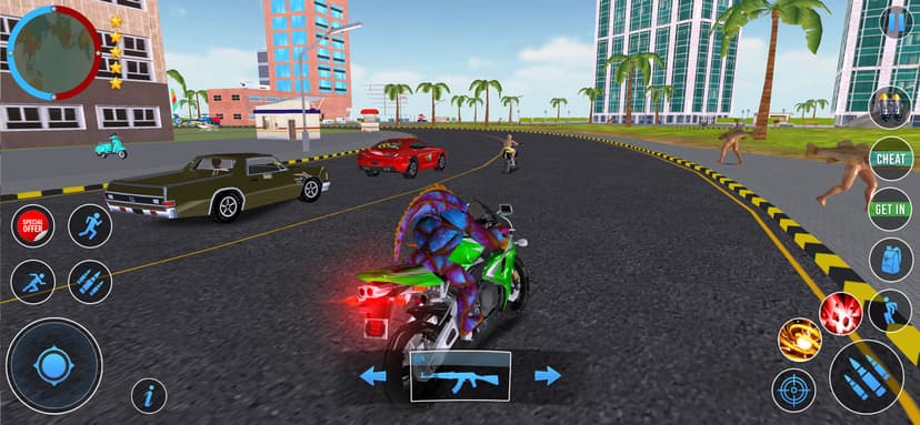 Gangster Fish Head:City Battle screenshot 5 - screenshot