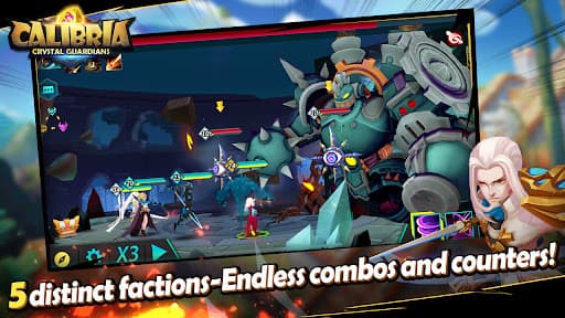 Calibria: Crystal Guardians screenshot 2 - screenshot