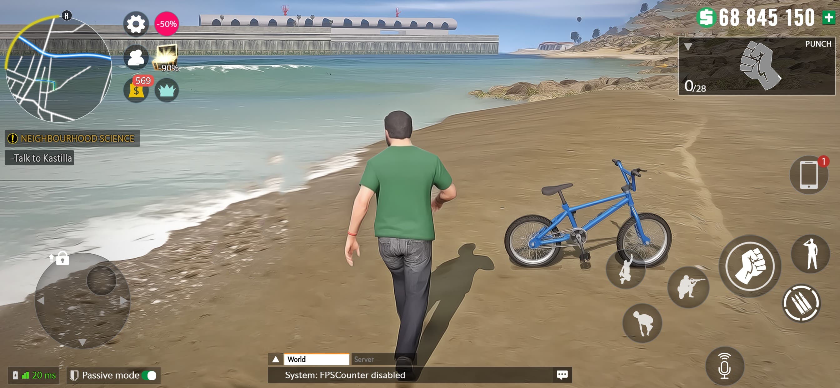 Gangster 3D Streets City Game screenshot 1 - screenshot