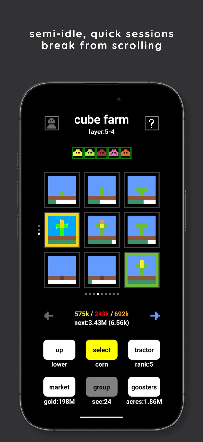 Cube farm screenshot 3 - screenshot