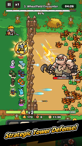 Pull Pull Pull Heroes -TD Game screenshot 1 - screenshot
