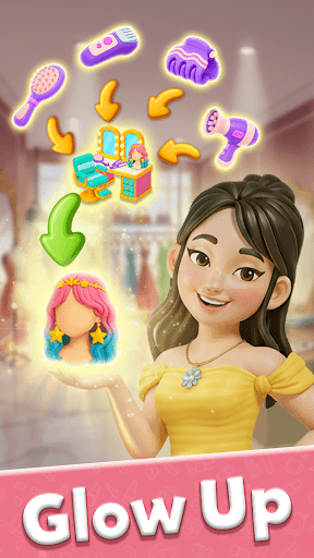 Glow Tales: Merge & Makeover screenshot 9 - screenshot